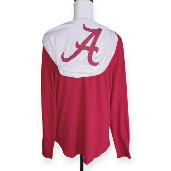 Colosseum Women's Alabama Crimson Tide Catalina Hoodie T-shirt - Picture 3 of 7